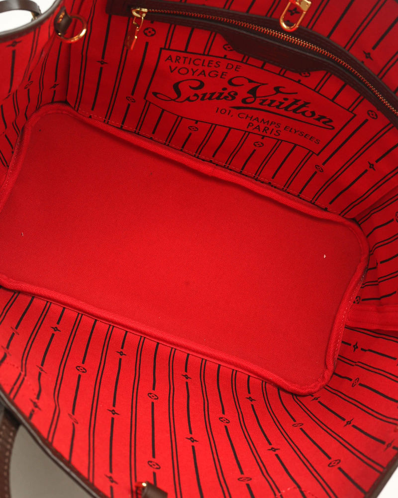 Louis Vuitton Damier Neverfull MM Tote Bag