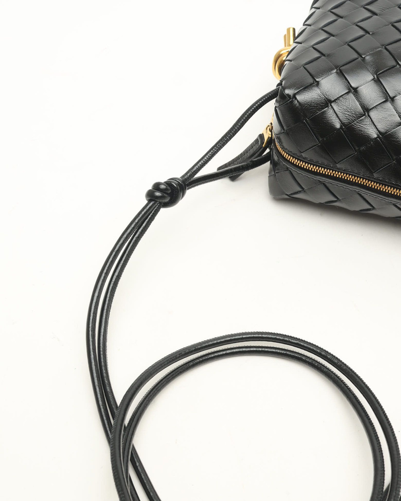 Bottega Veneta Intrecciato Loop Metal Knots Bag
