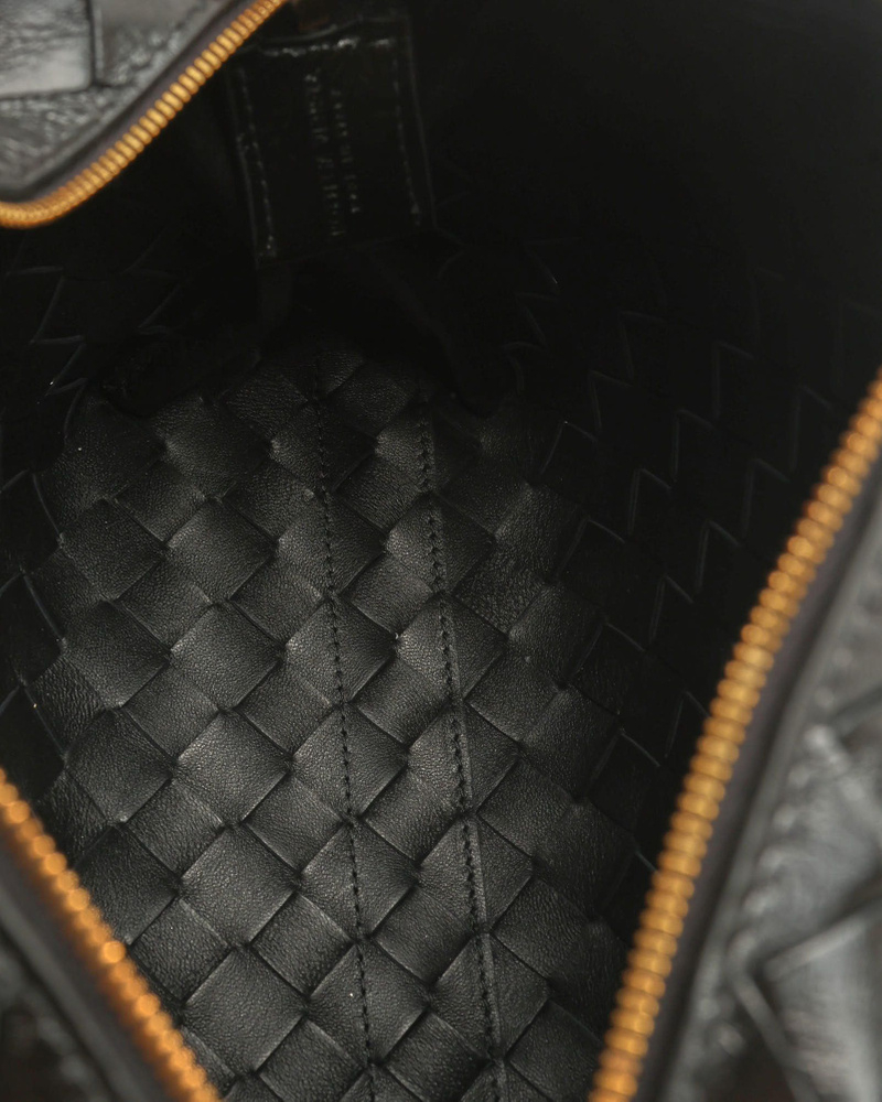 Bottega Veneta Intrecciato Loop Metal Knots Bag