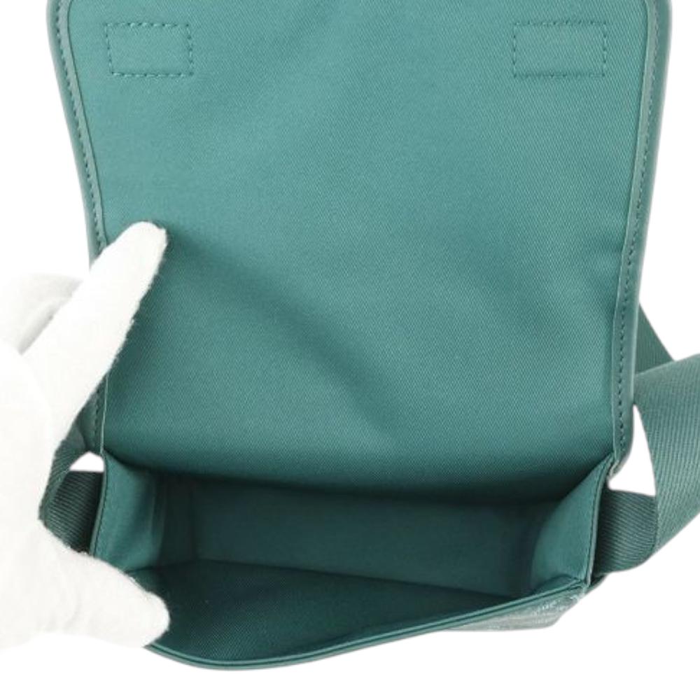 Louis Vuitton AB Louis Vuitton Green Canvas Fabric Monogram Heritage Bosphore Wearable Wallet Italy