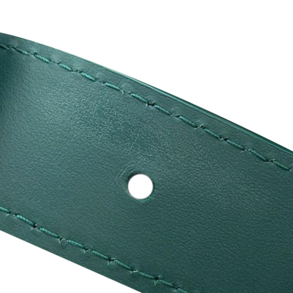 Louis Vuitton AB Louis Vuitton Green Canvas Fabric Monogram Heritage Bosphore Wearable Wallet Italy