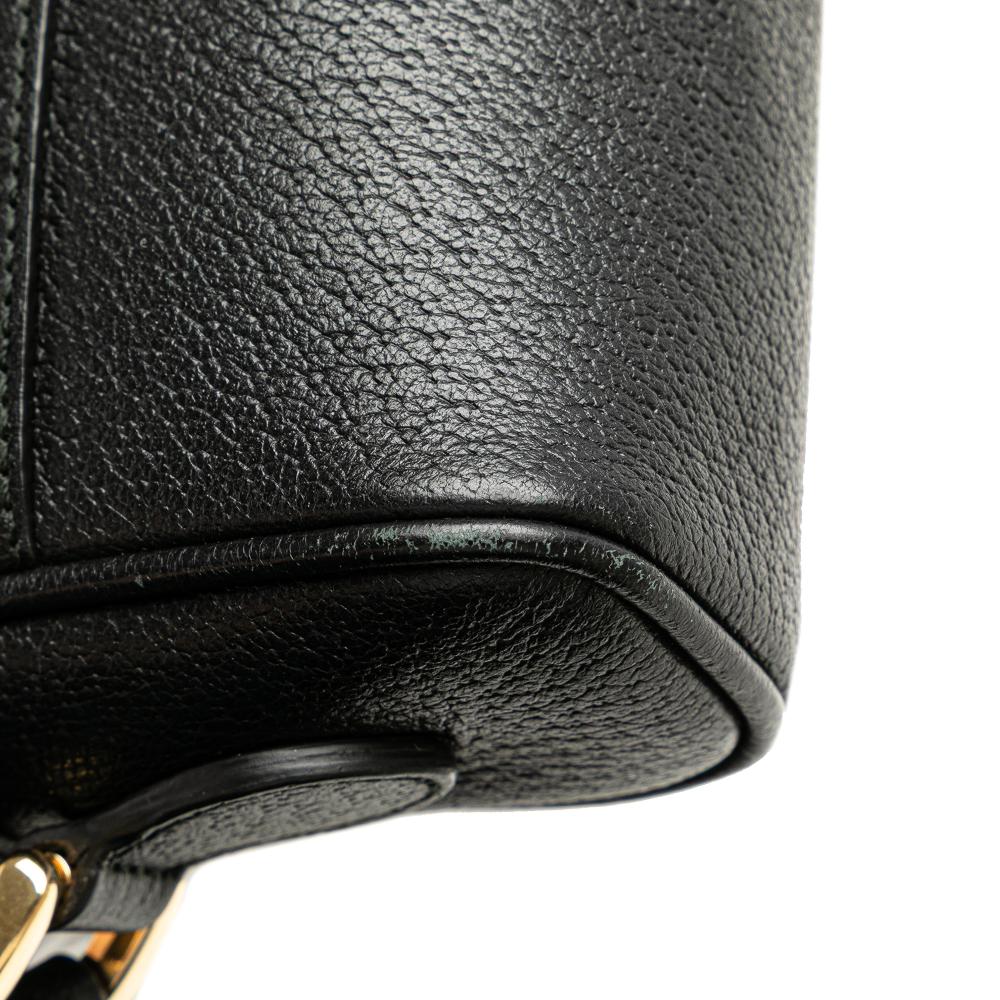 Gucci AB Gucci Black Calf Leather Mini Ophidia Crossbody Italy