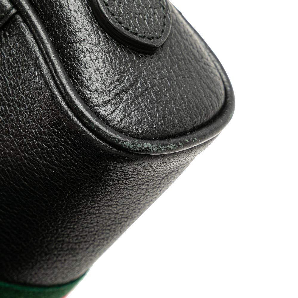 Gucci AB Gucci Black Calf Leather Mini Ophidia Crossbody Italy