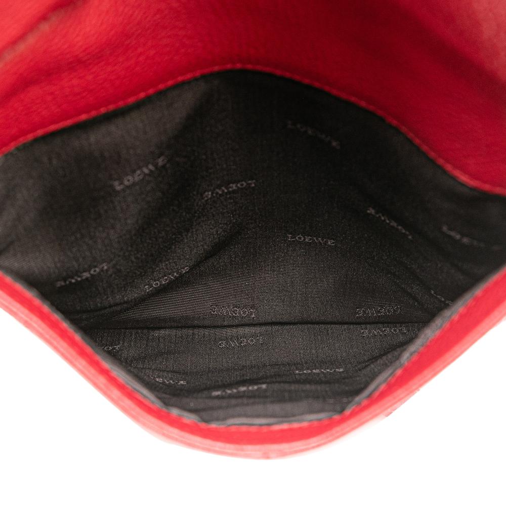 Loewe B LOEWE Red Calf Leather Crossbody Spain