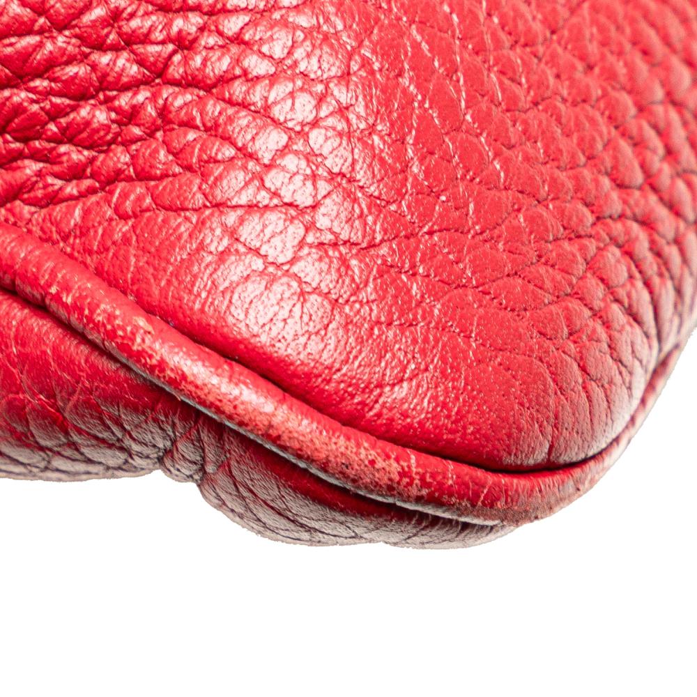 Loewe B LOEWE Red Calf Leather Crossbody Spain