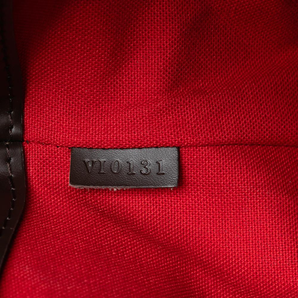 Louis Vuitton B Louis Vuitton Brown Damier Canvas Fabric Damier Ebene Verona GM France