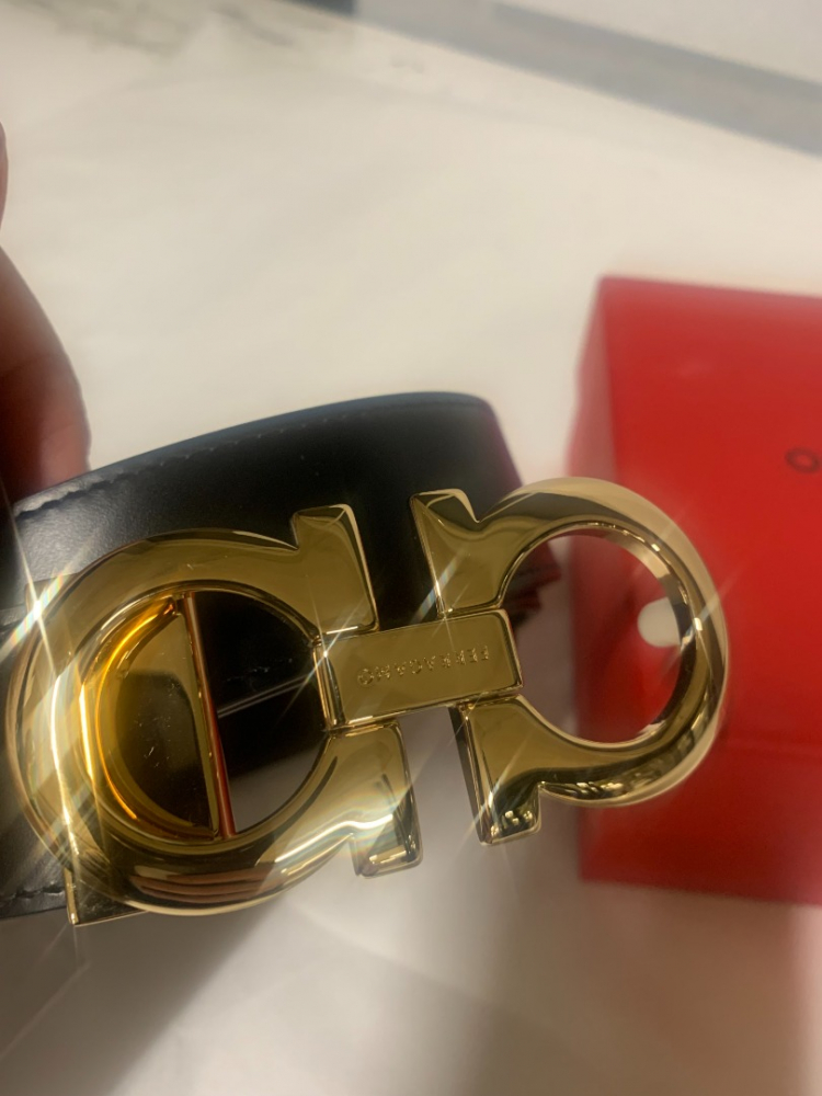 Ferragamo Men's 'Gancini Buckle' Belt