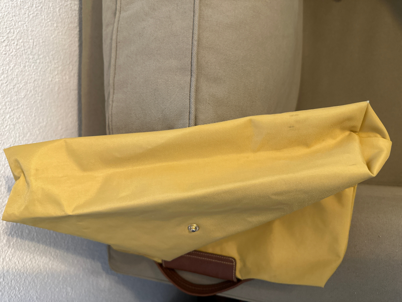 Longchamp Porte-documents Pliage ocre