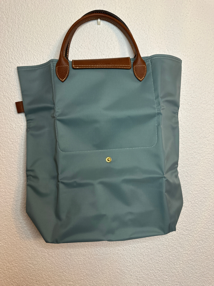 Longchamp Le pliage vertical M mint green