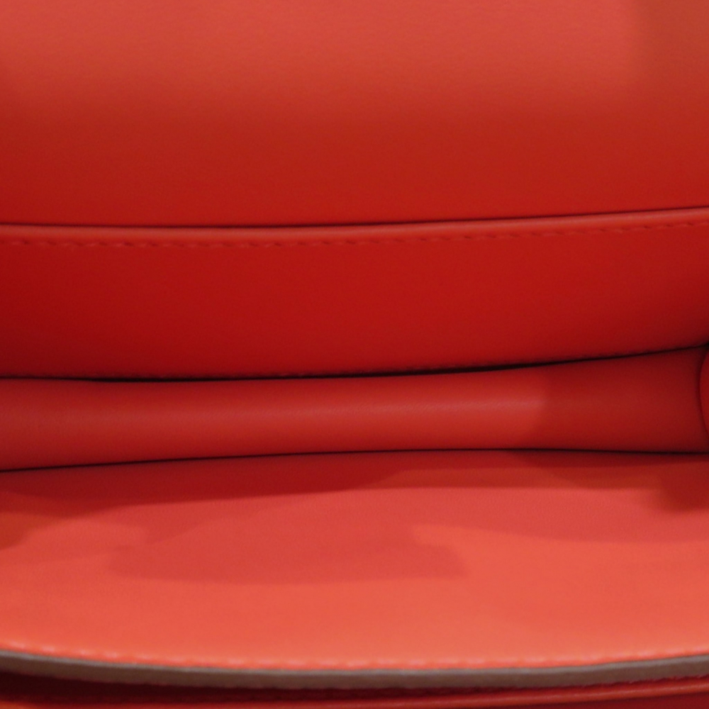 Hermès Constance 18 Epsom Leather Shoulder Bag Red