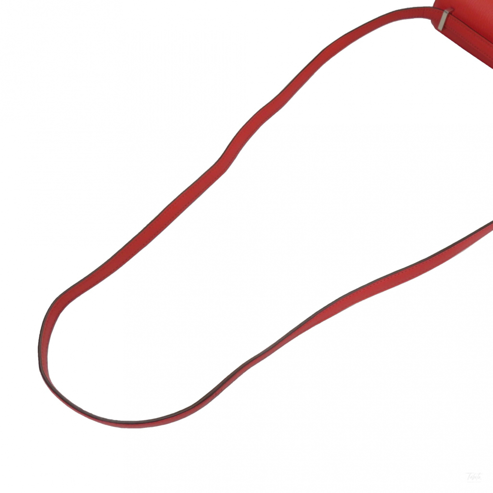 Hermès Constance 18 Epsom Leather Shoulder Bag Red