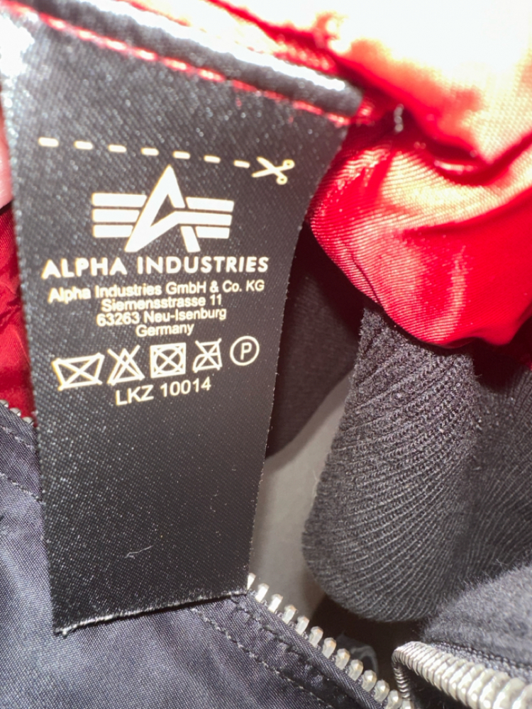 Alpha Industries Veste noire