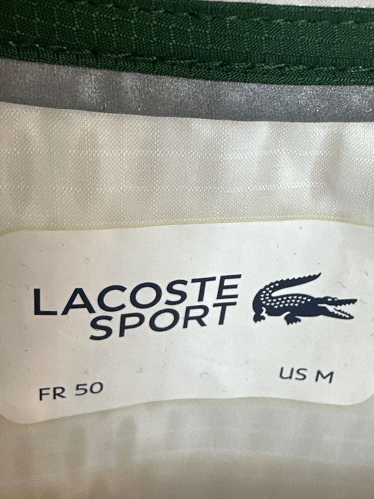 Lacoste Wind breaker white