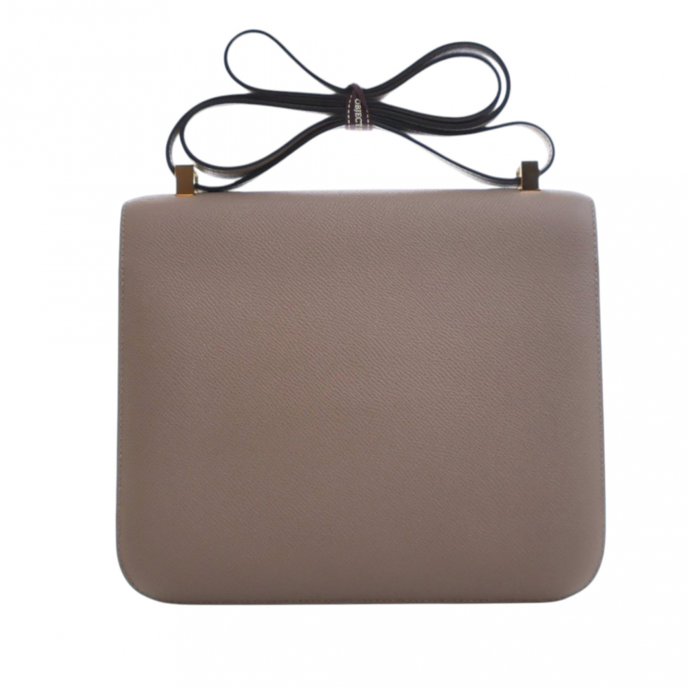 Hermès Constance Epsom Leather Shoulder Bag Brown