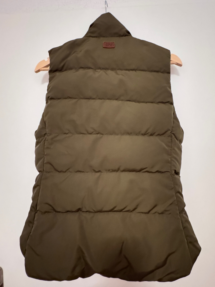 Aigle Sleeveless reversible down jacket