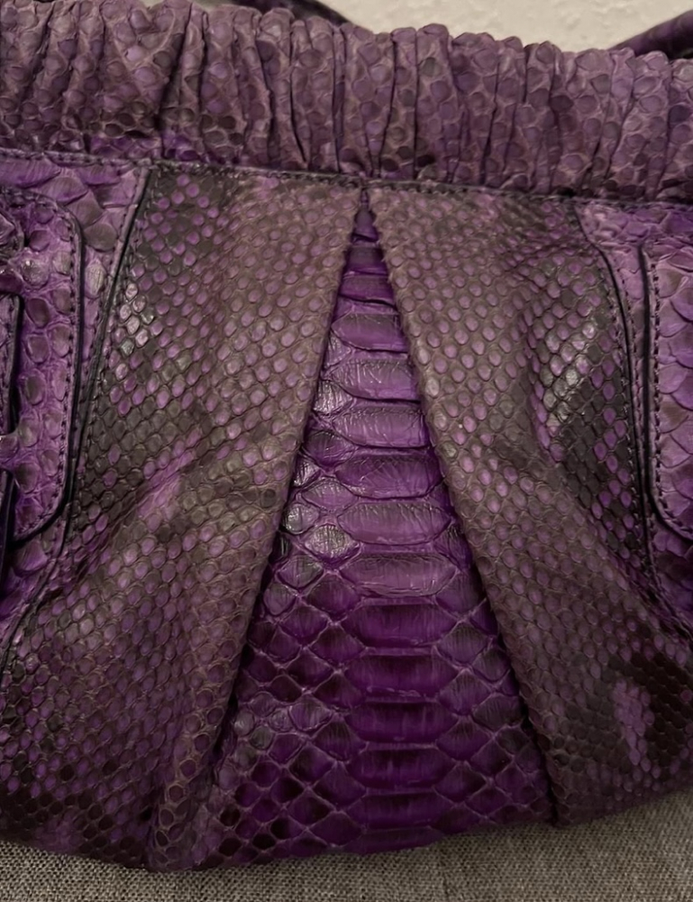 Sergio Rossi Python bag