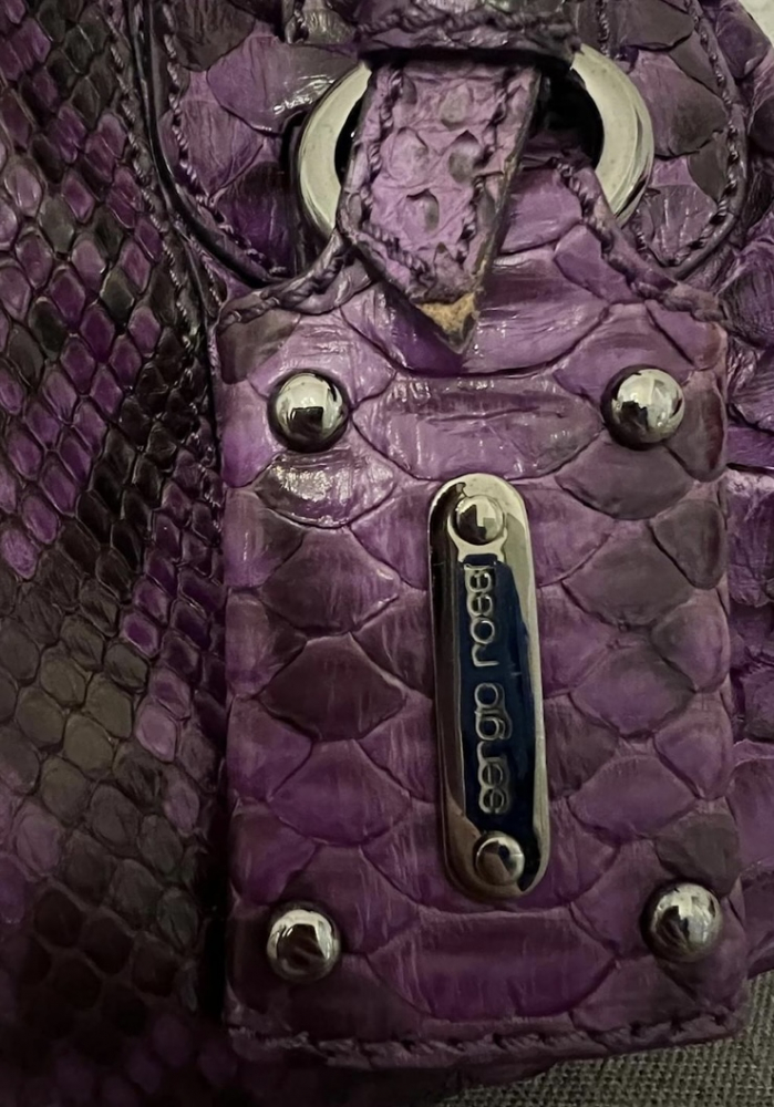 Sergio Rossi Python bag