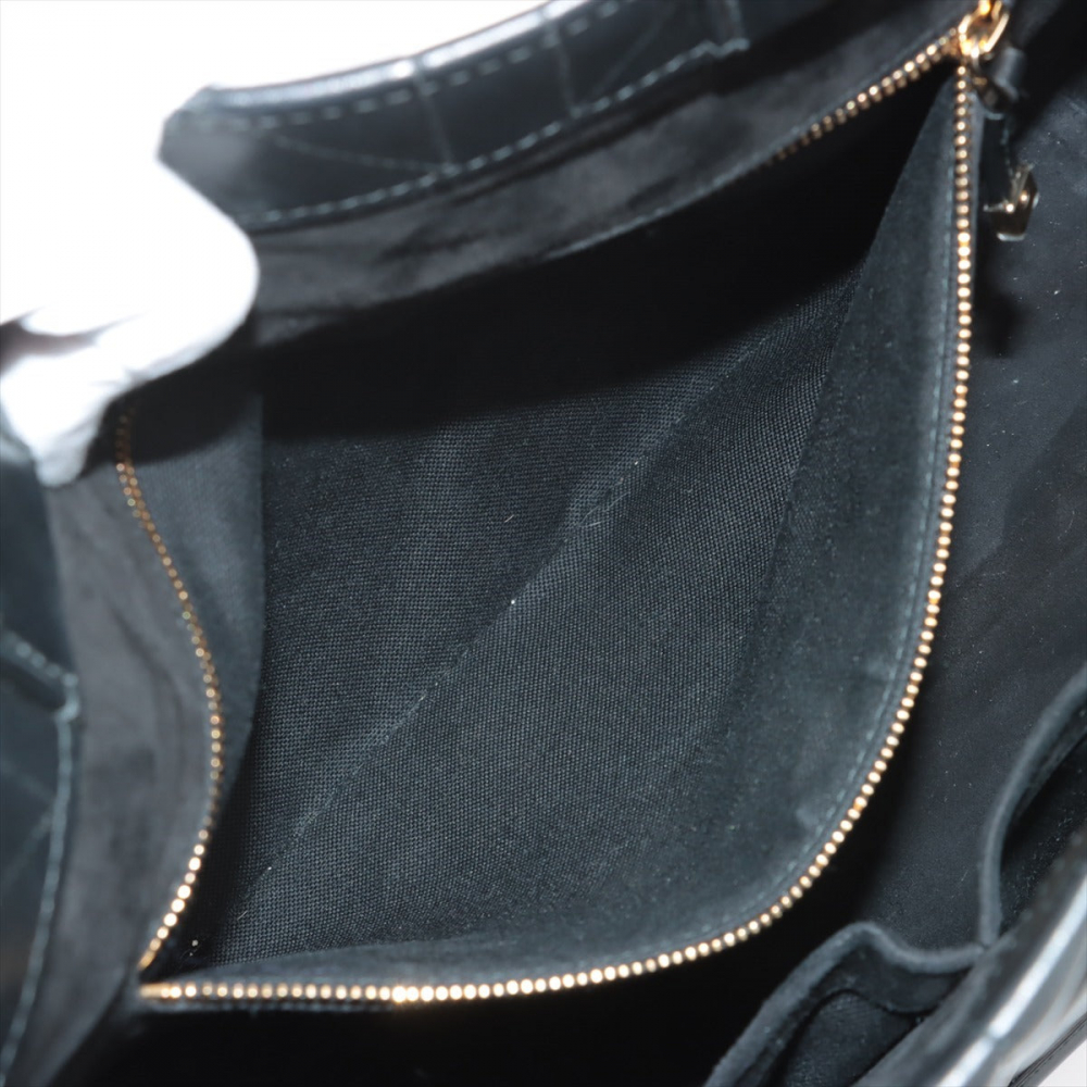 Christian Dior Book Tote Medium Leather Macrocannage Handbag Black