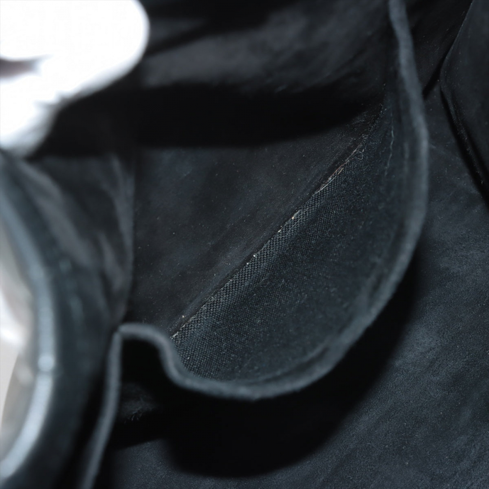 Christian Dior Book Tote Medium Leather Macrocannage Handbag Black