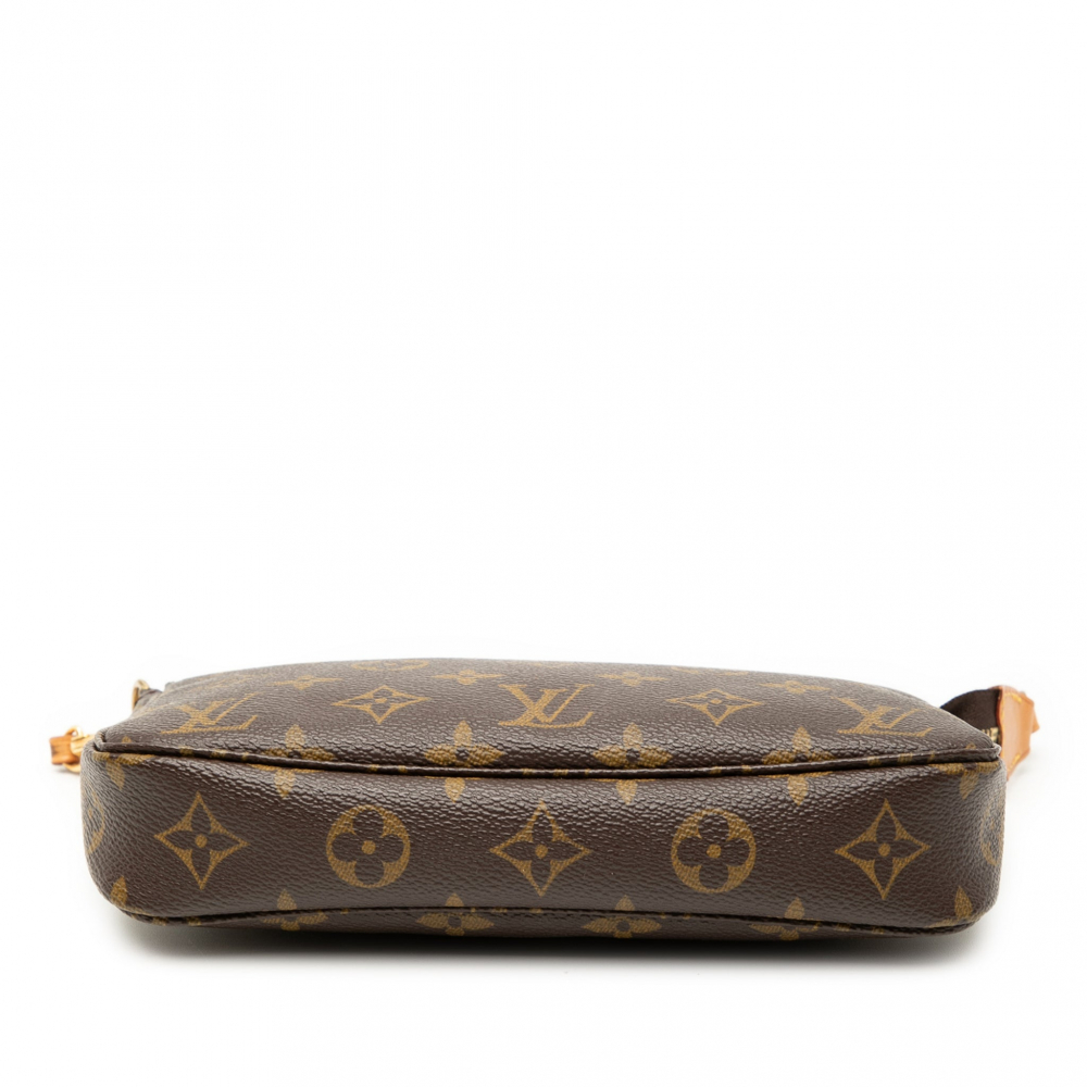 Louis Vuitton Pochette Canvas Pouch Clutch Monogram