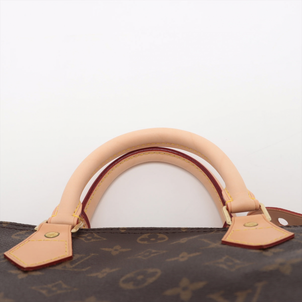 Louis Vuitton Speedy 30 Canvas Vintage Trunk Handbag Monogram