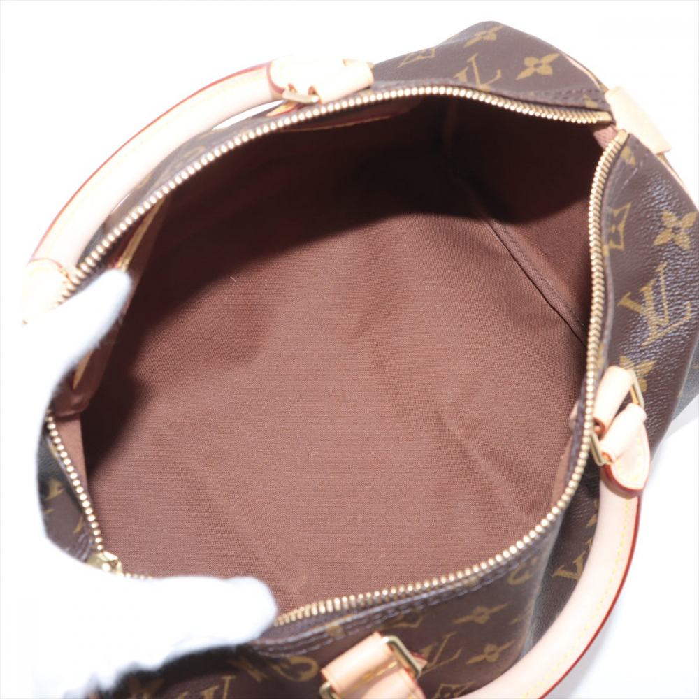 Louis Vuitton Speedy 30 Canvas Vintage Trunk Handbag Monogram