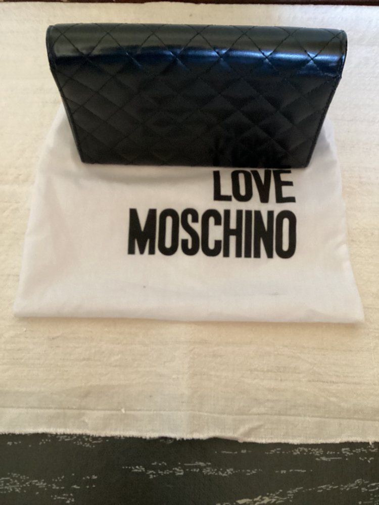 Love Moschino Clutch trapuntata nero