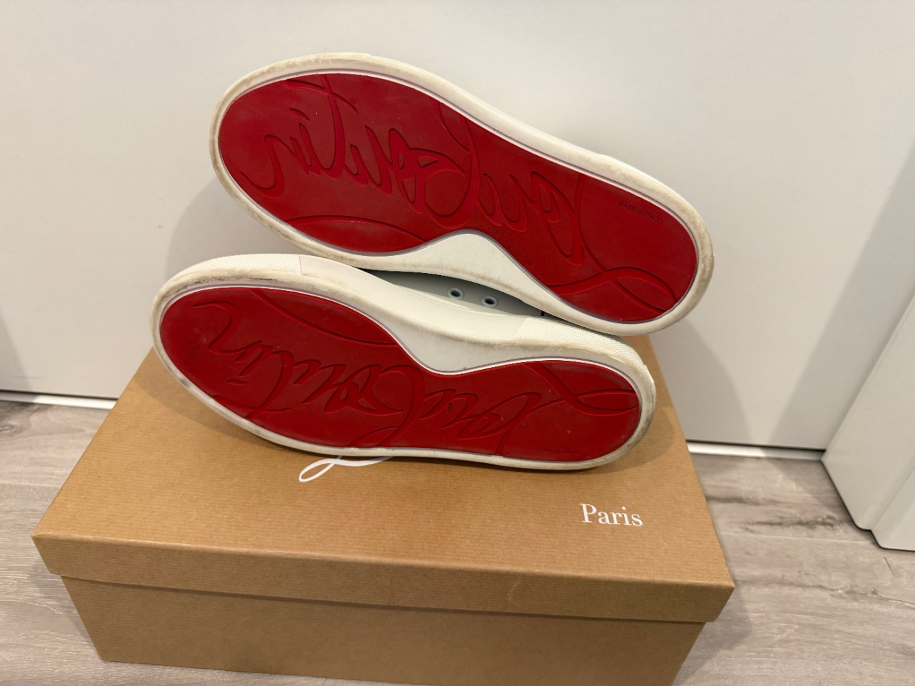 Christian Louboutin Baskets blanches