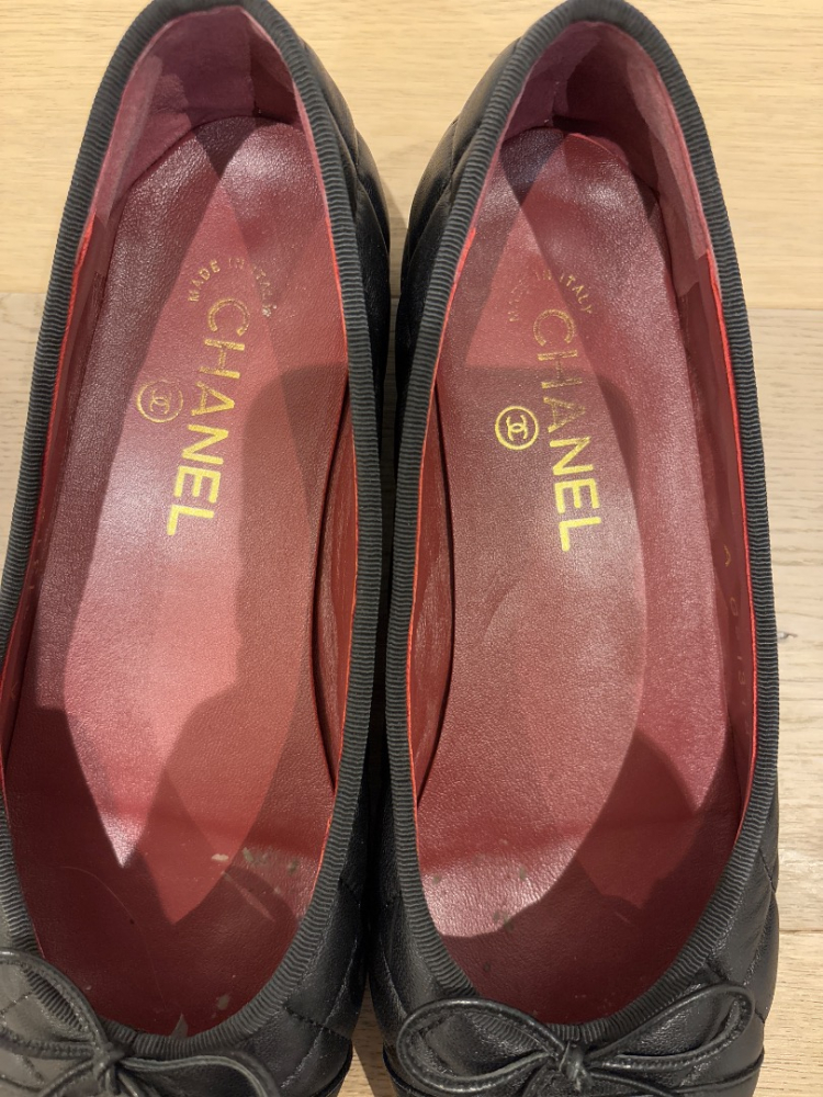 Chanel Leder Ballerinas