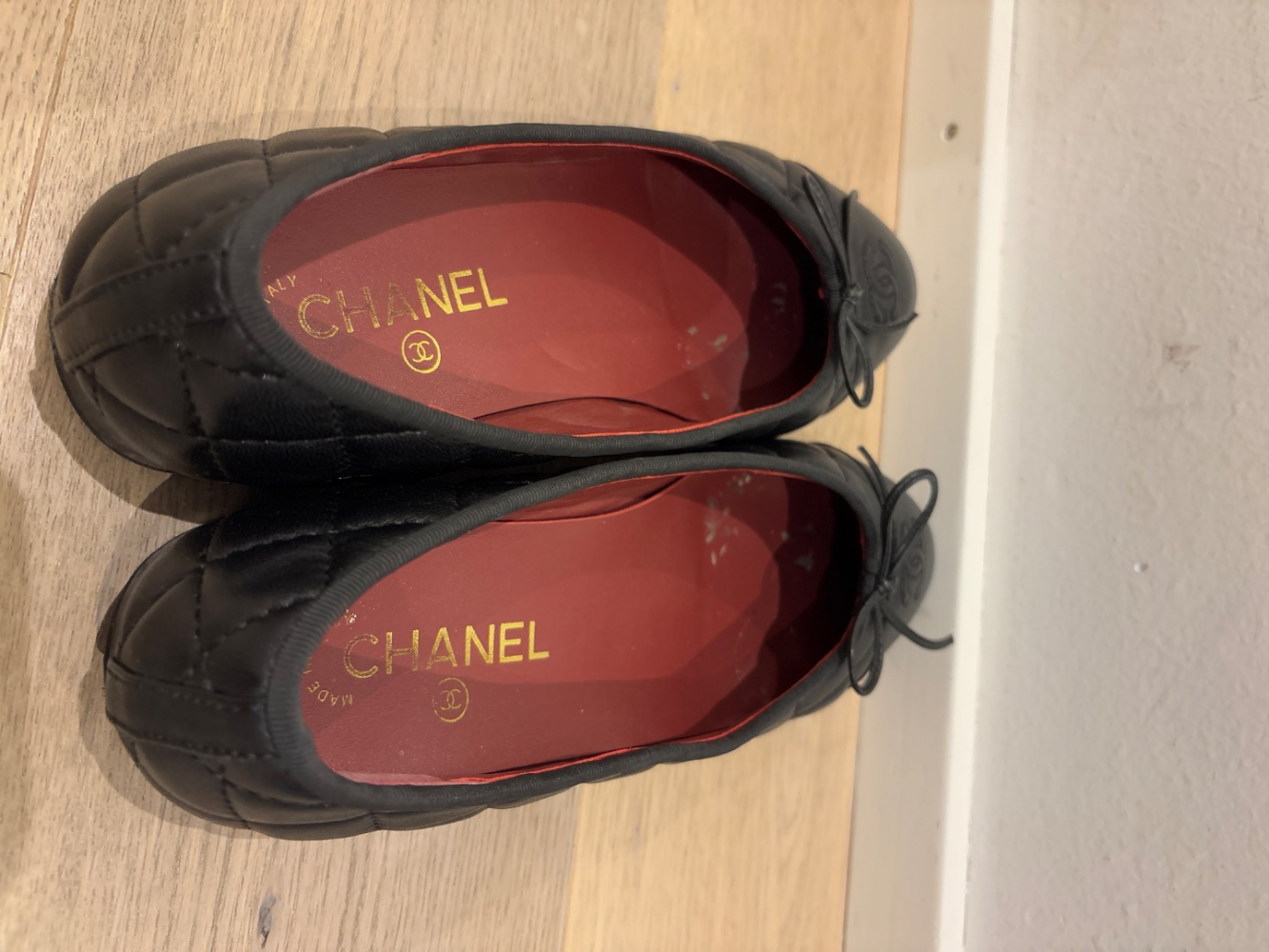 Chanel Leder Ballerinas