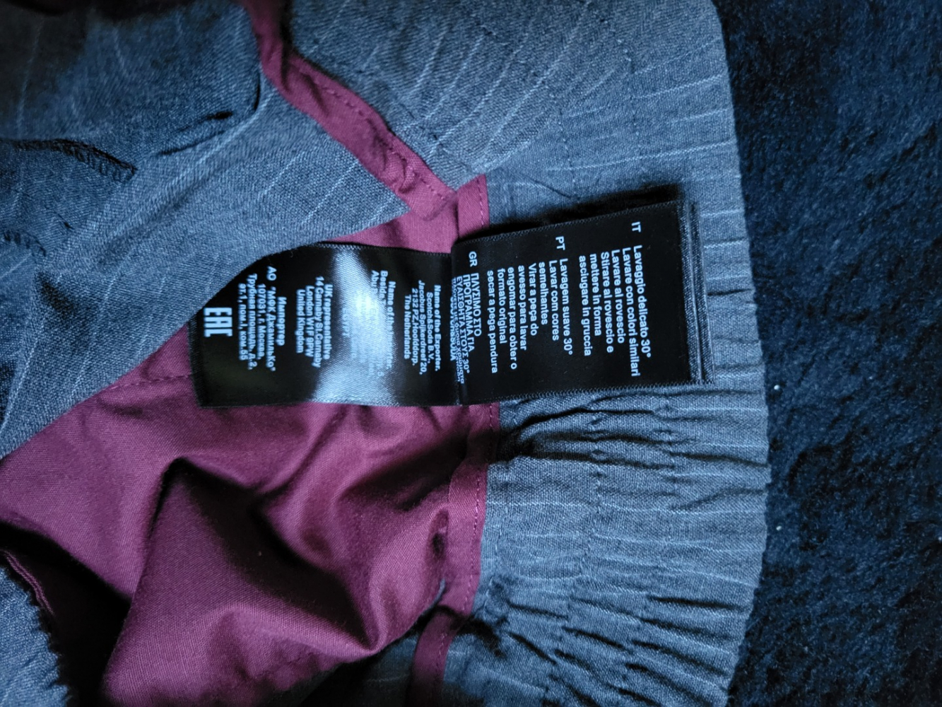 Scotch & Soda Jogging à rayures Maia