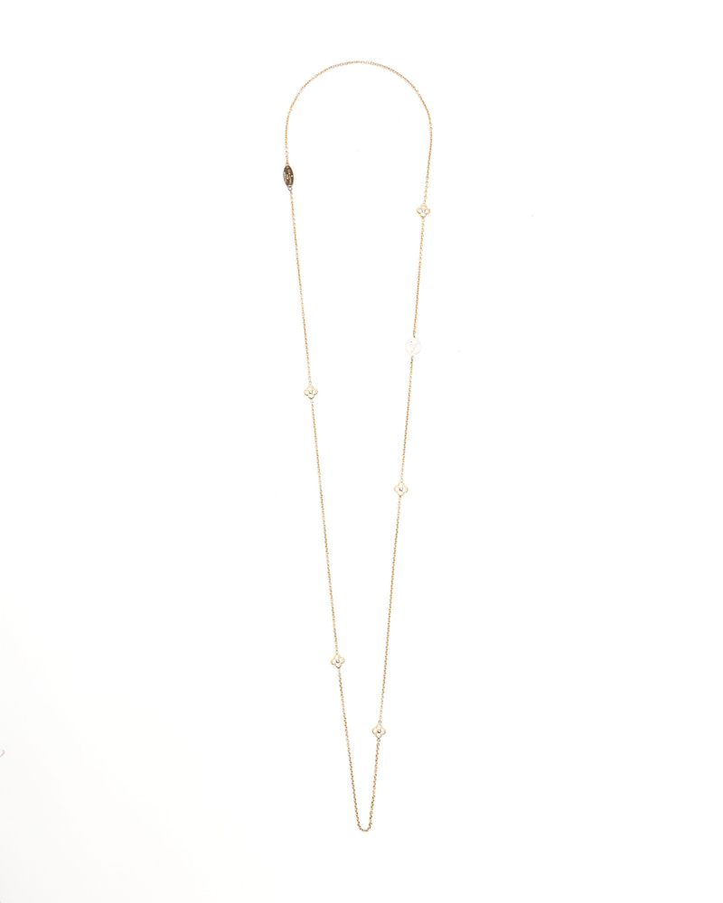 Louis Vuitton Monogram Flowerful Long Necklace