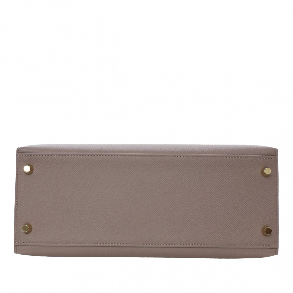 Hermès Kelly 28 Sellier Epsom Leather 2-Ways Top-handle Bag Brown