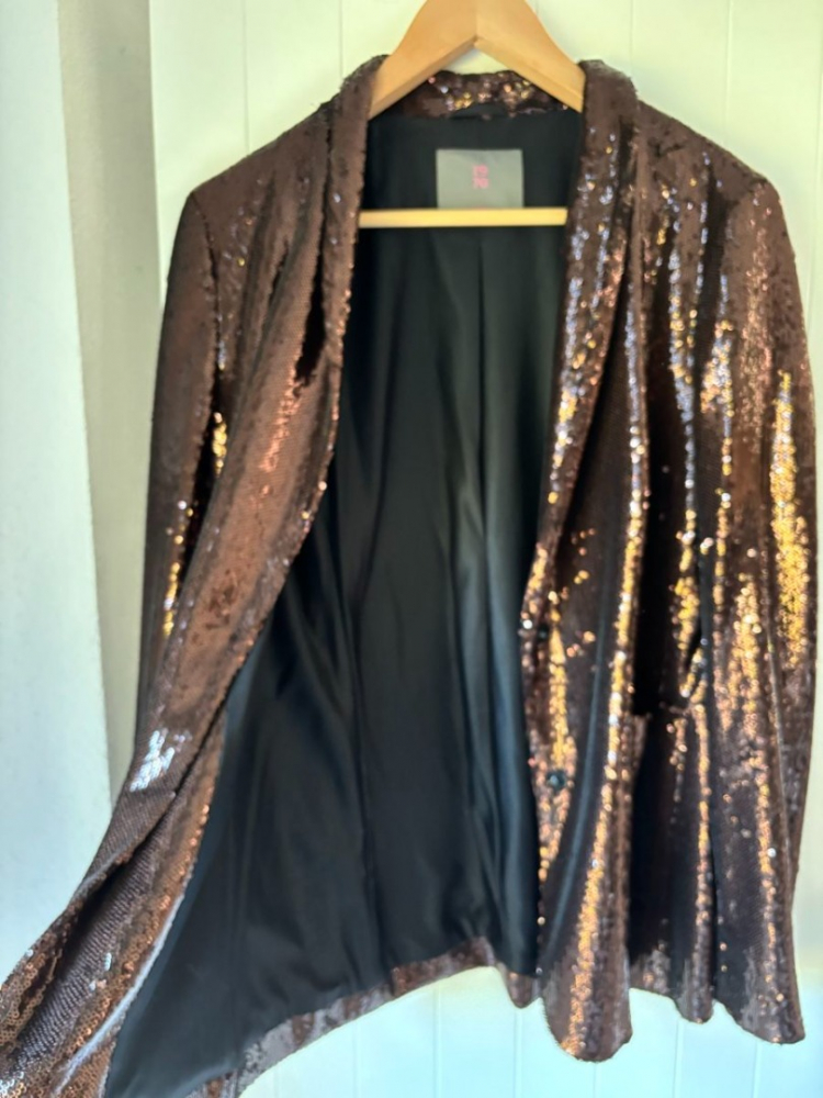 Seventy Blazer à sequins