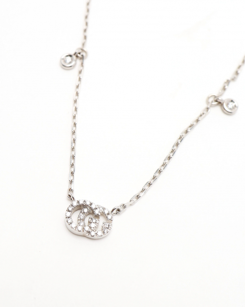 Gucci GG Running Diamond 18kt Necklace