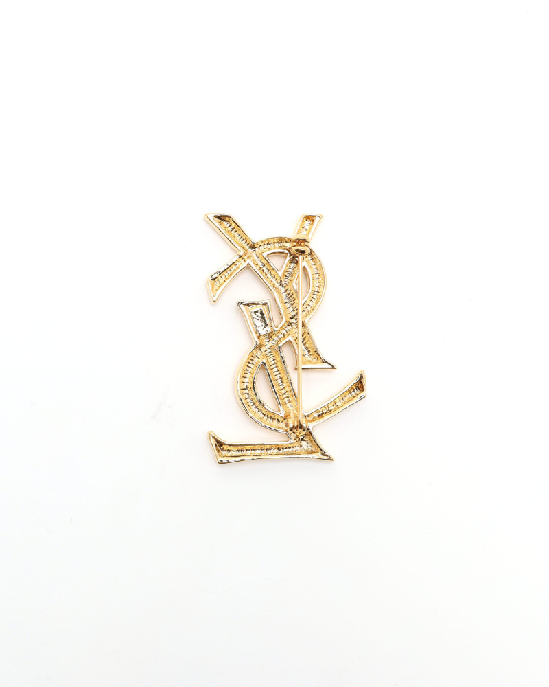 Saint Laurent YSL Brooch