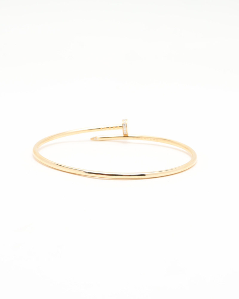 Cartier Juste un Clou Bracelet, Small Model with Diamonds