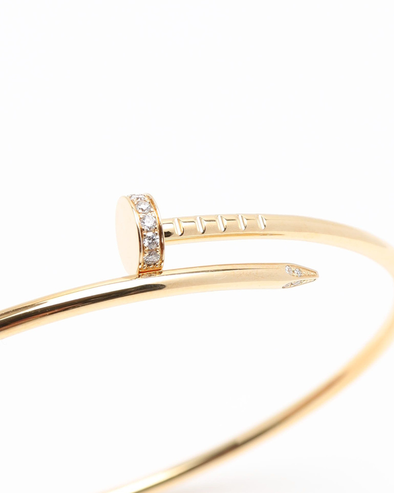 Cartier Juste un Clou Bracelet, Small Model with Diamonds