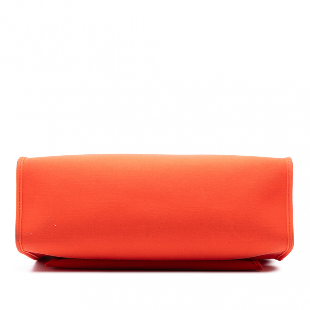 Hermès Herbag PM Canvas 1 pouch Top-handle Handbag Orange