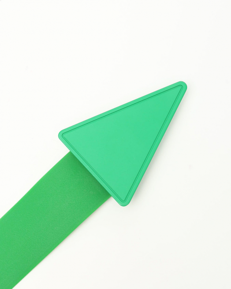 Bottega Veneta Green Rubber Belt