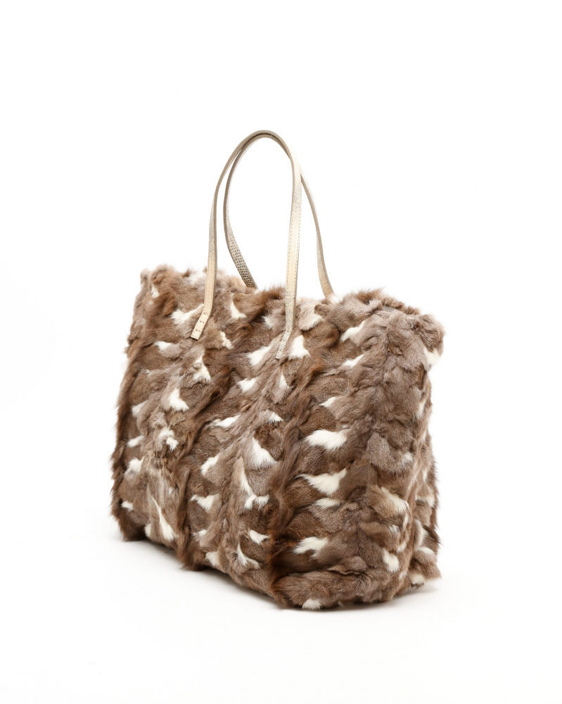 Fendi Fur Tote Bag