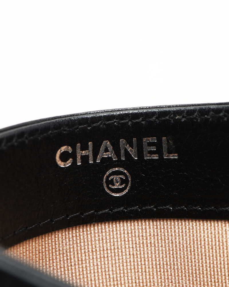 Chanel Coco Mark Leather Card Holder