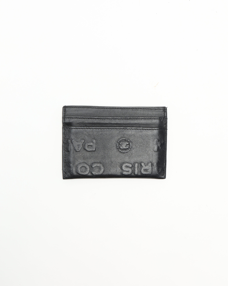Chanel Coco Mark Leather Card Holder