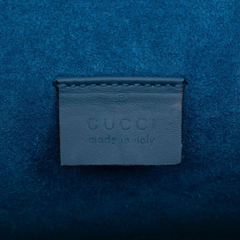 Gucci Dionysus Medium Canvas Blooms GG Flap Handbag GG Supreme