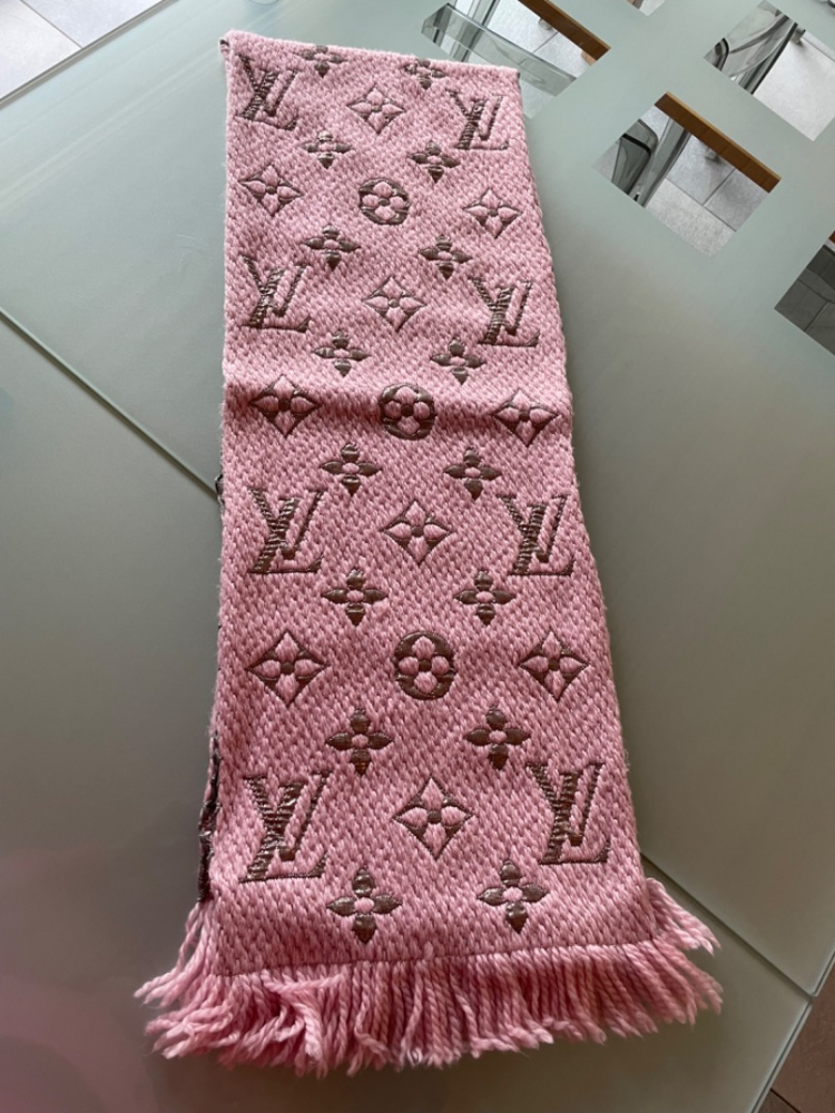 Louis Vuitton LV-Schal Logomania rosa