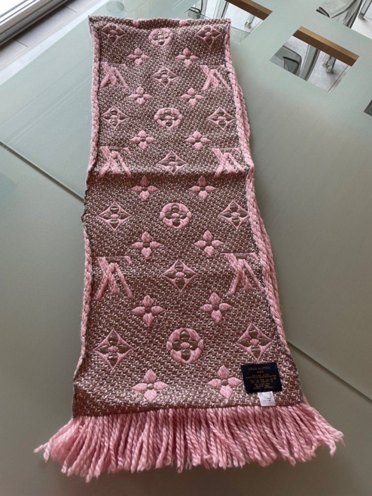 Louis Vuitton LV-Schal Logomania rosa