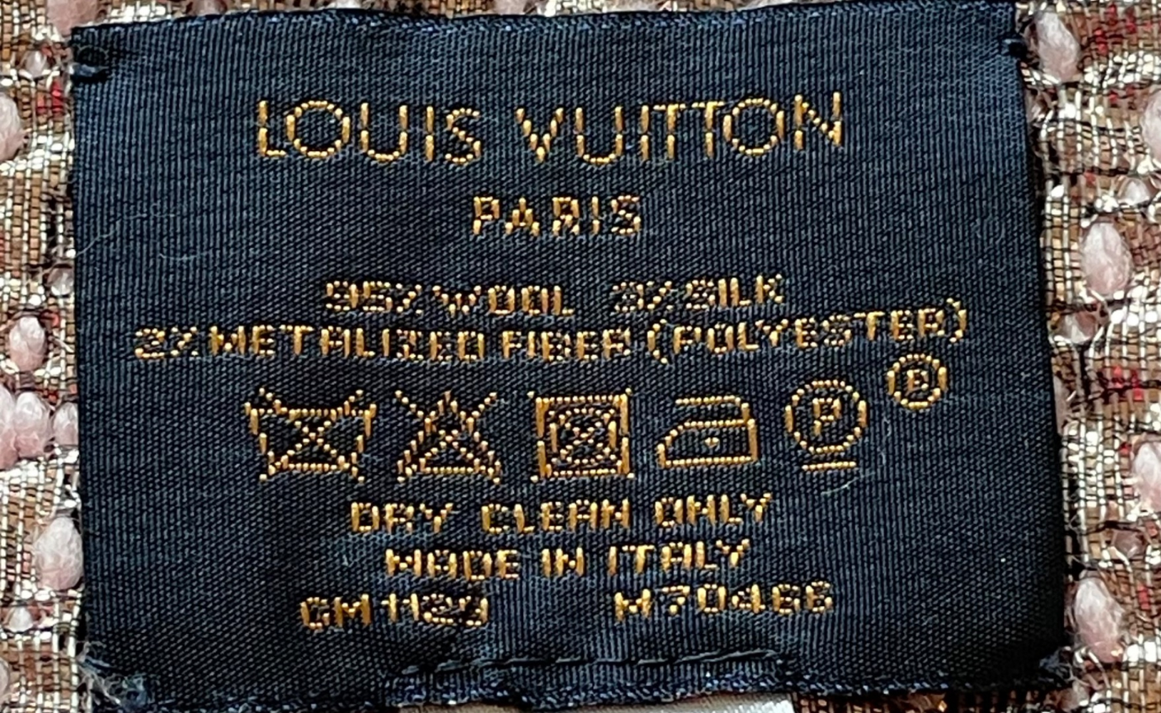 Louis Vuitton LV-Schal Logomania rosa