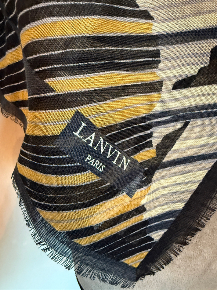 Lanvin Wool and silk scarf