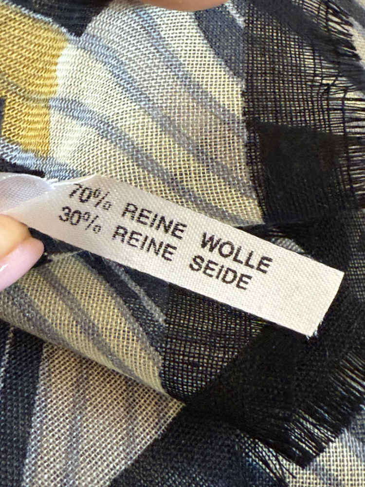 Lanvin Wool and silk scarf