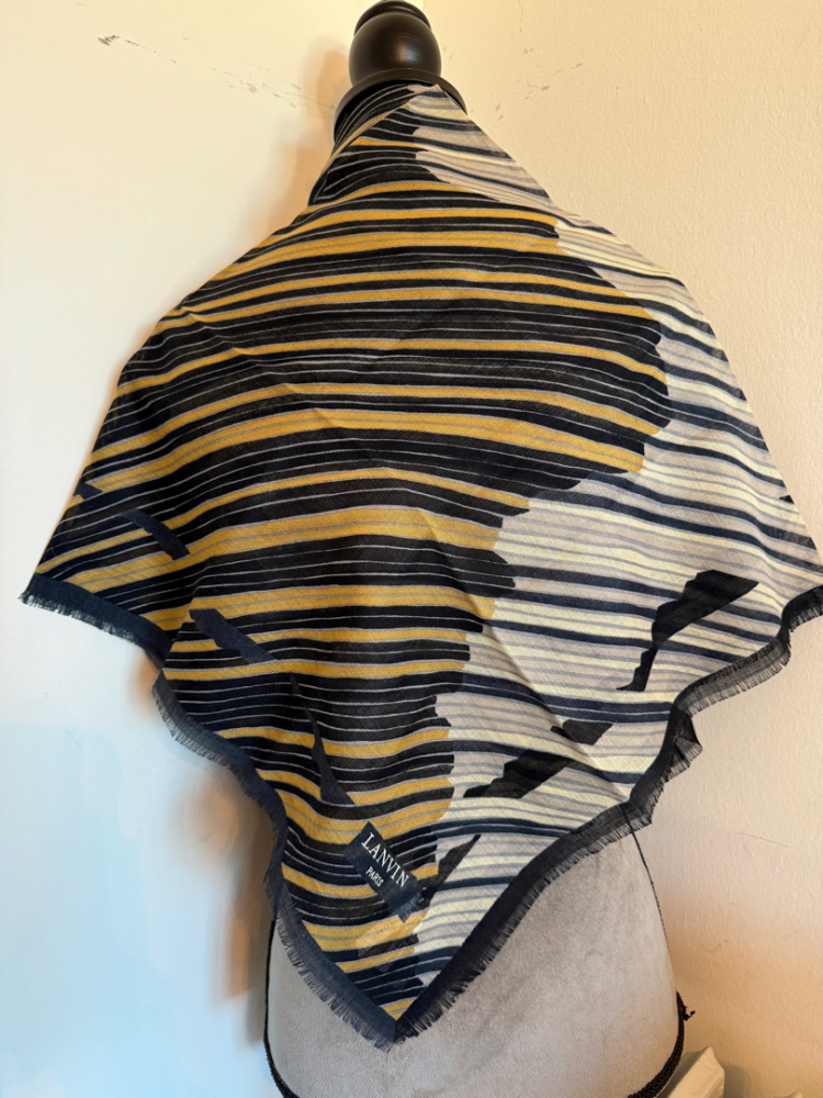 Lanvin Wool and silk scarf